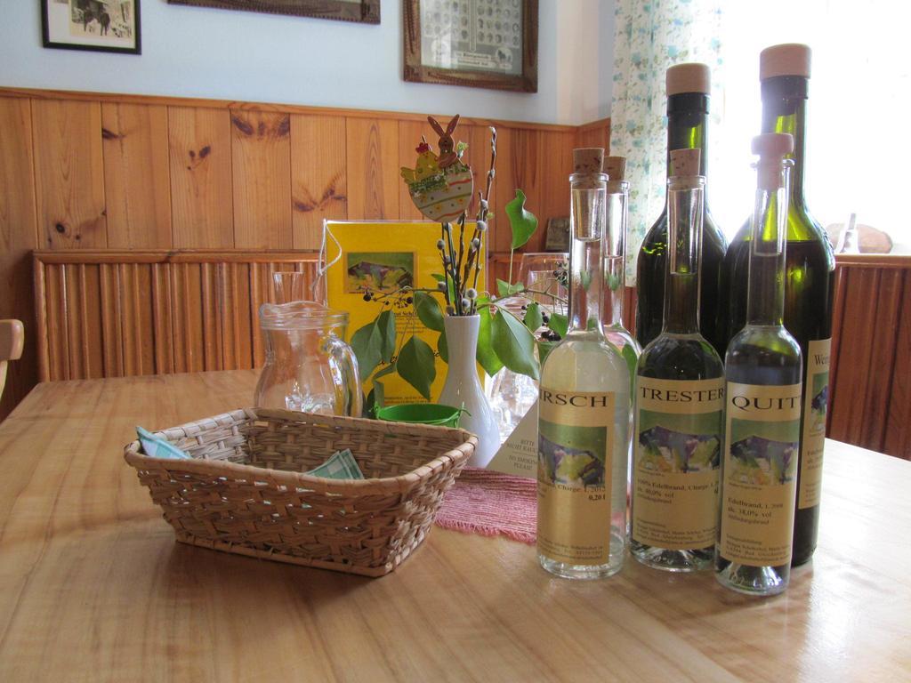 Appartement Weingut Schoberhof Bad Gleichenberg Oda fotoğraf
